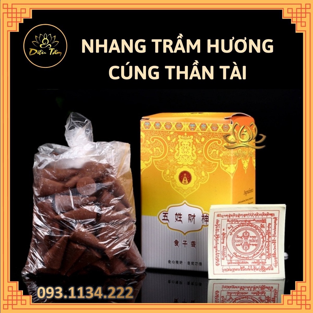 Nhang nụ - trầm hương Tây Tạng thảo dược xông nhà đồ thờ cúng phong thủy
