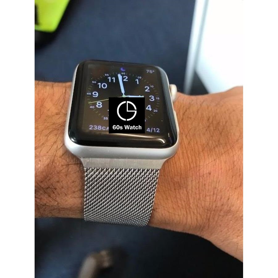 Dây Đeo Thép Lưới Milanese Thay Thế Dành Cho Apple Watch