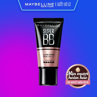 Kem Nền Nền Maybelline Super BB Ultra Cream Cover SPF50 PA++++ 30ml