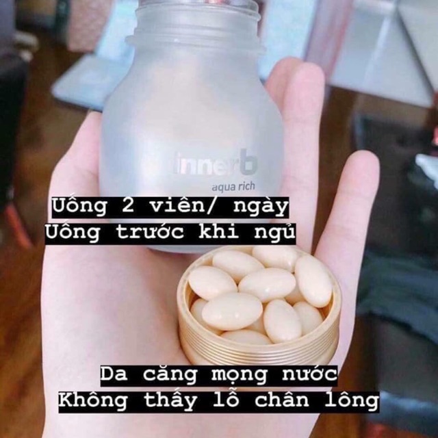 Viên cấp nước innerb aqua rich