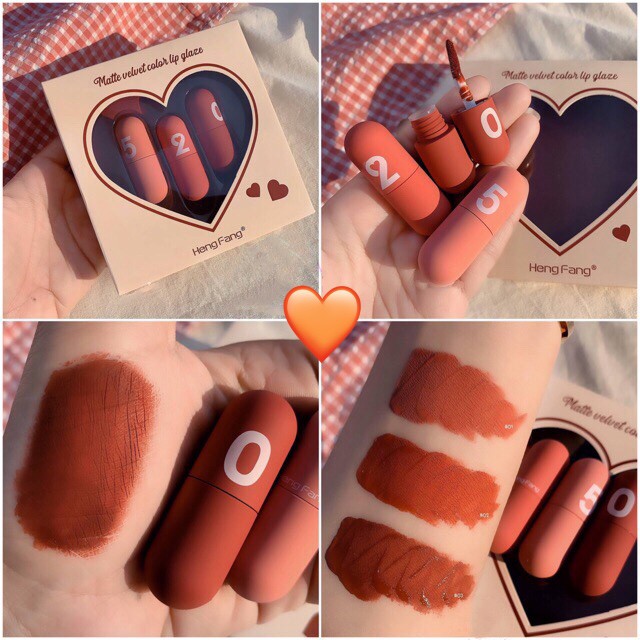 [Hàng mới về] Set son môi trang điểm lâu trôi chống nước chất lượng cao | BigBuy360 - bigbuy360.vn