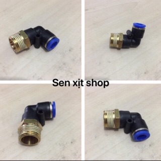 NỐI CO REN NGOÀI 13,17,21 Nối Ống Hơi Khí nén