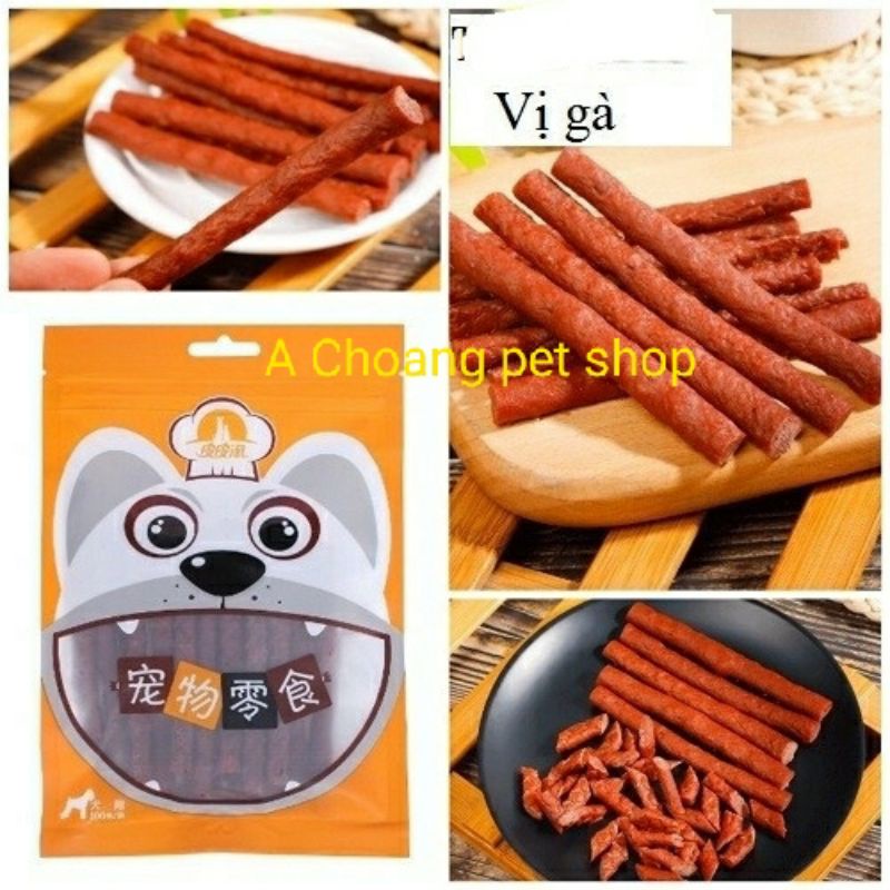 Bánh thưởng cho chó mèo thơm ngon vị thịt