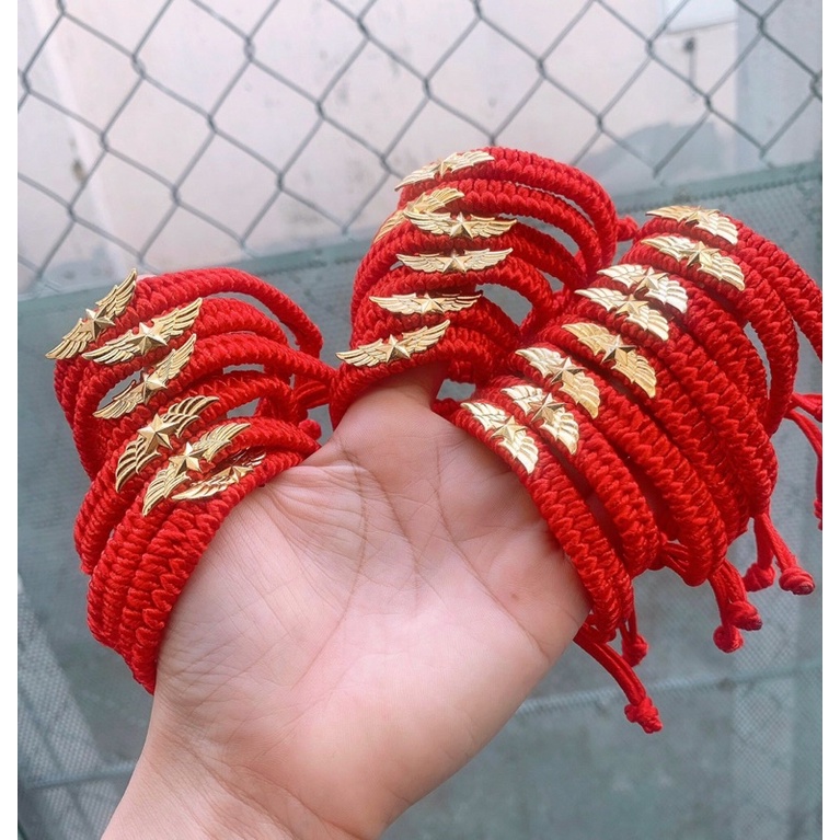 Vòng tay chỉ đỏ bộ đội theo quân binh chủng, ngành