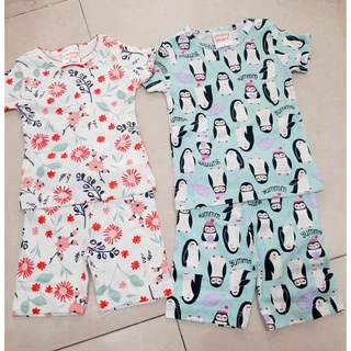 XANH SZ 3- Bộ thun chim cánh cụt bé gái