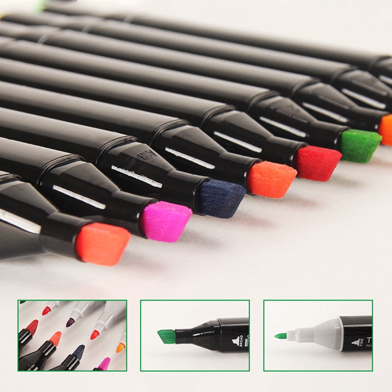 Set 30 / 40 / 60 / 80 Bút Lông Màu