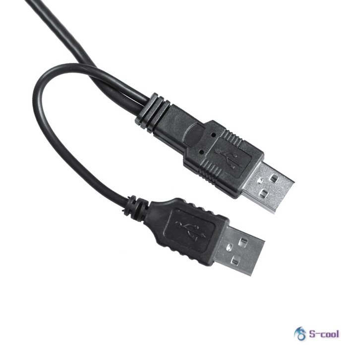 USB 2.0 to SATA 7+15 Pin 22Pin Adapter Cable for 2.5 Inch SATA Hard Drive 