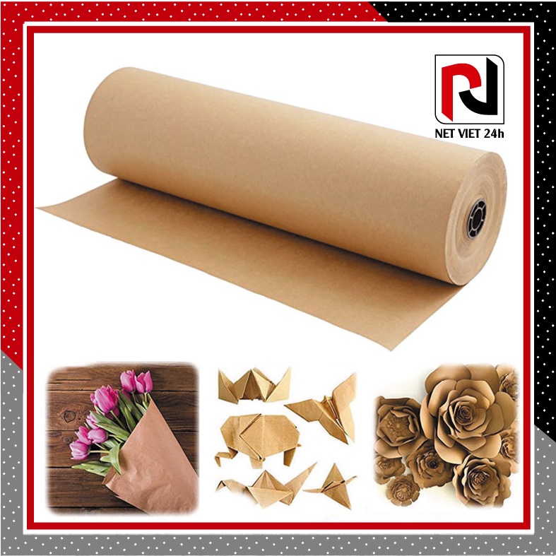 Giấy xi măng, giấy kraft gói hàng, gói quà hoặc làm mẫu thiết kế rập trong ngành may