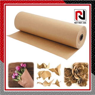 [Giá Tốt Nhất, KT: 51x72CM] Giấy Xi Măng, Giấy Kraft, Gói Hoa, Gói Quà, Có Thể In Ấn Logo, Họa Tiết