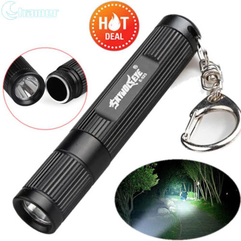 1x3000LM Zoomable CREE XM-L Q5 LED Flashlight MINI Torch Zoom Super Bright Light