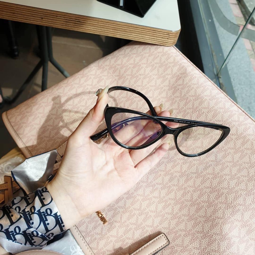 Gọng kính mắt mèo nhựa dẻo 2383 - Tiệm kính Candy | BigBuy360 - bigbuy360.vn