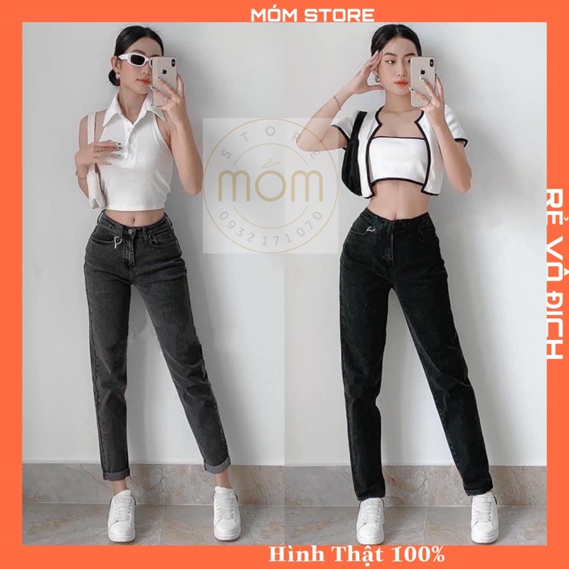 [Mã WASTMAY giảm 15% tối đa 30K đơn 150K] Quần BAGGY XÁM LƯNG CAO XUẤT XỊN MÓM STORE