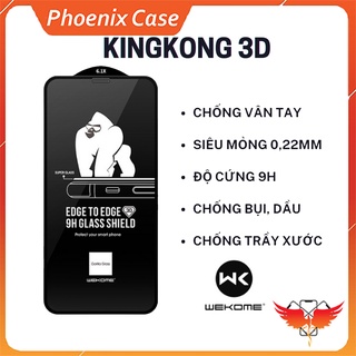 Kính cường lực iPhone chính hãng Kingkong cho 11Promax, 12promax, 13Promax 14promax, 15Promax