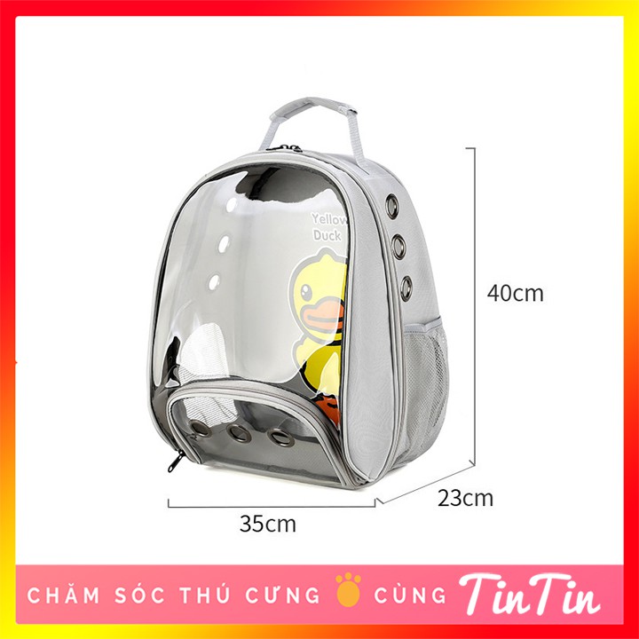 Balo Phi Hành Gia Vận Chuyển Thú Cưng Chó Mèo Kèm Thảm Lót Hàng Đẹp