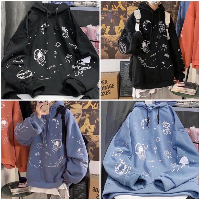 [SIEU SALE] Hoddie nhiều hình siêu dinh UNiSEx (hàng có sẵn)