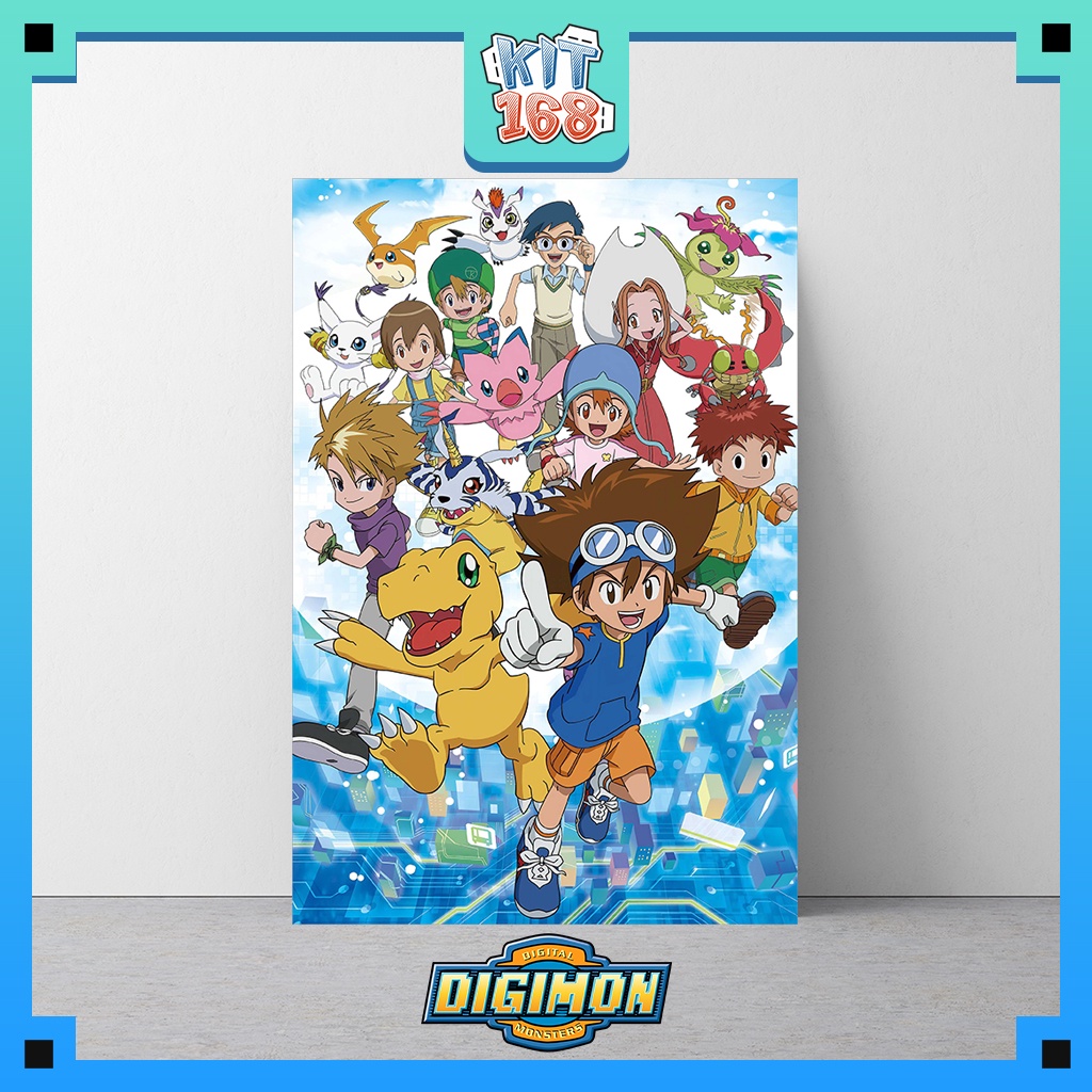 Poster Hình những người Bạn và Digimon (POSPIC-0077)