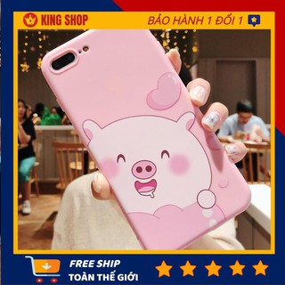 ỐP LƯNG CHO MÁY IPHONE ỐP HEO HỒNG KUTE