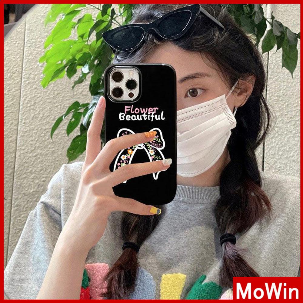 Ốp điện thoại TPU silicone mềm họa tiết nơ chống sốc thích hợp cho iPhone 13 Pro Max 12 Pro Max 11 Pro Max 7 Plus x xr