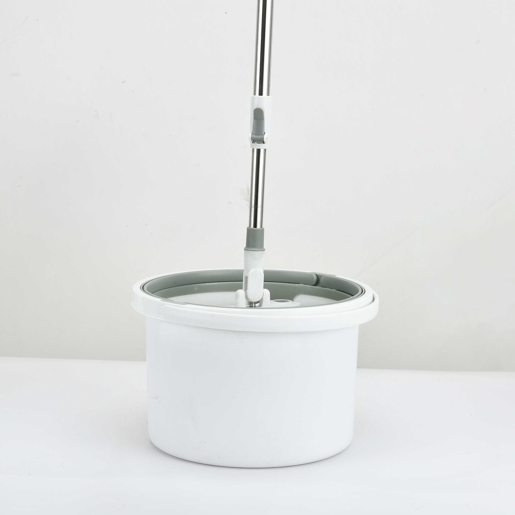 Cây lau nhà thông minh xoay 360 độ công nghệ vắt ly tâm, tách nước thải riêng biệt - Tặng thêm 1 bông lau