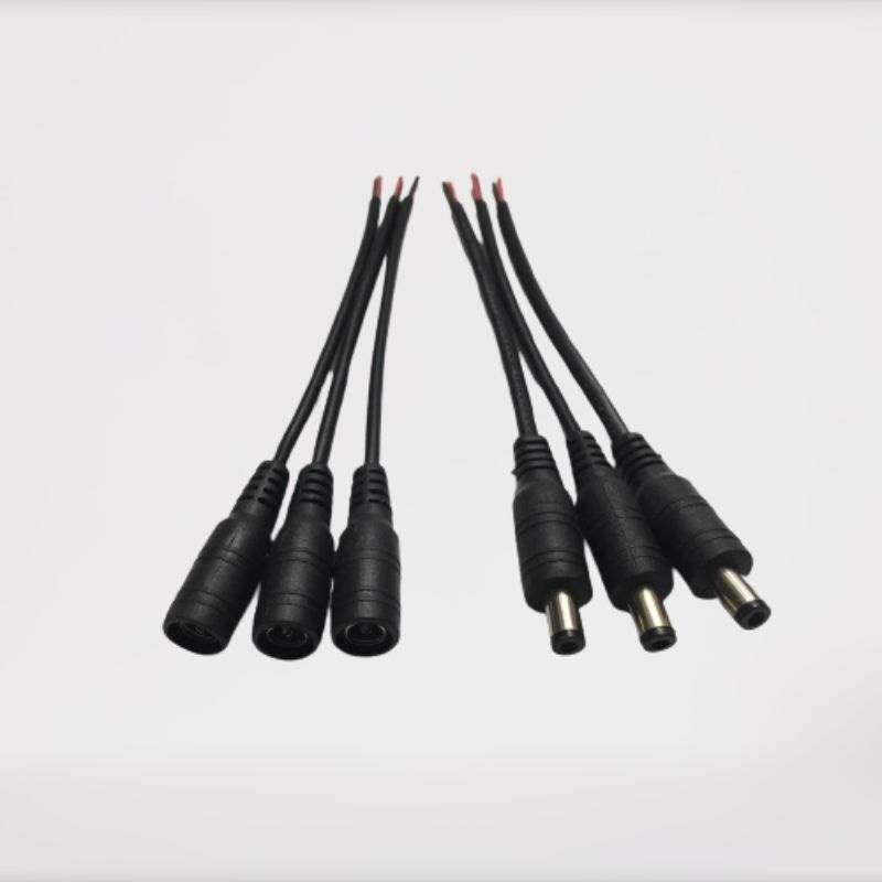 Giắc nguồn dc 5.5×2.1 đực và cái