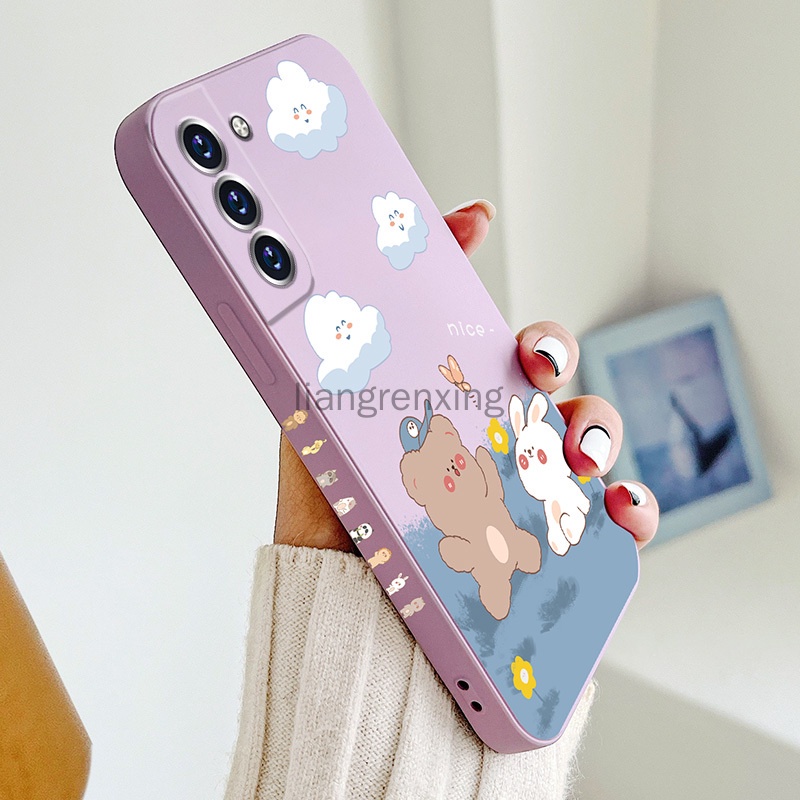 Ôp Điện Thoại Silicon Dẻo Thời Trang Sang Trọng Cho samsung s22 plus s23 plus s21 plus samsung s21 fe samsung s20 fe 5g Ốp