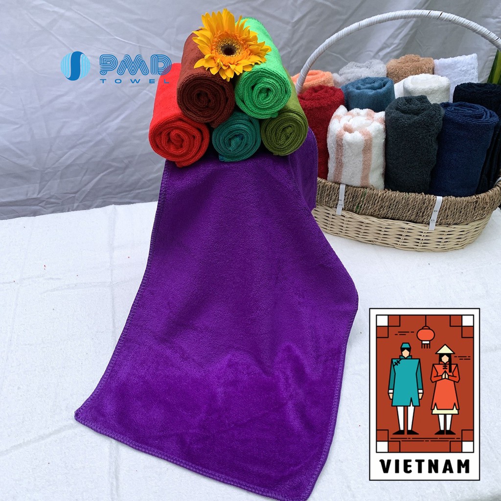 Khăn lau Microfiber đa năng siêu thấm hút lau sạch mọi vết bẩn không sổ lông phai màu rất tiện dụng