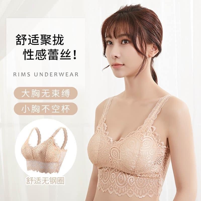 Áo bra ren 2 dây dáng dài croptop nâng ngực quyến rũ