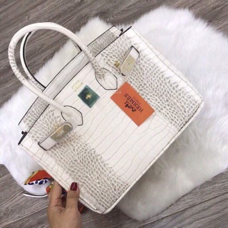 Túi HM bạch tạng sz 25