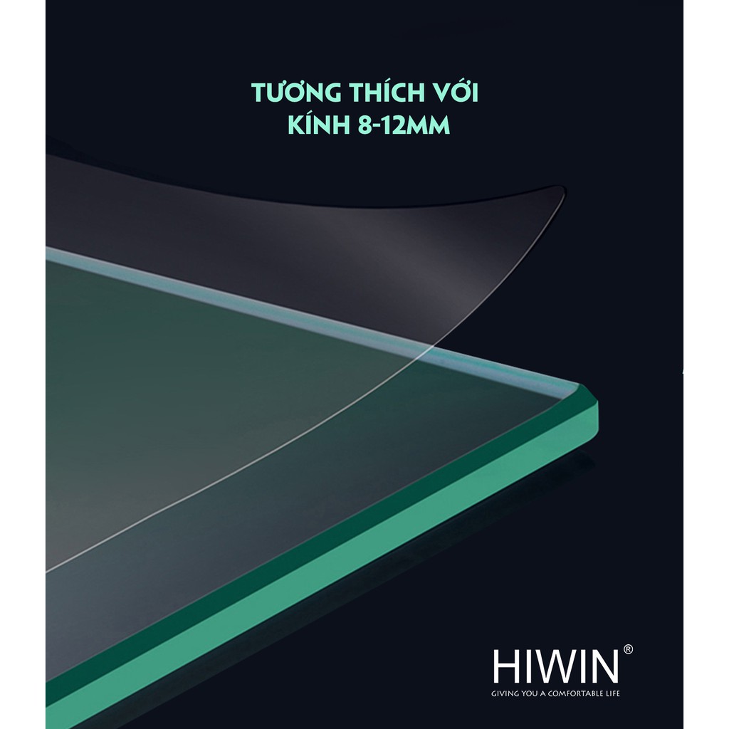 Bộ phụ kiện vách tắm kính kết cấu 135 độ inox 304 Hiwin PKF-135