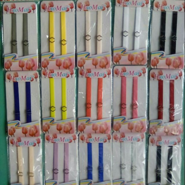Dây áo ngực vải đủ màu bản lớn 1cm