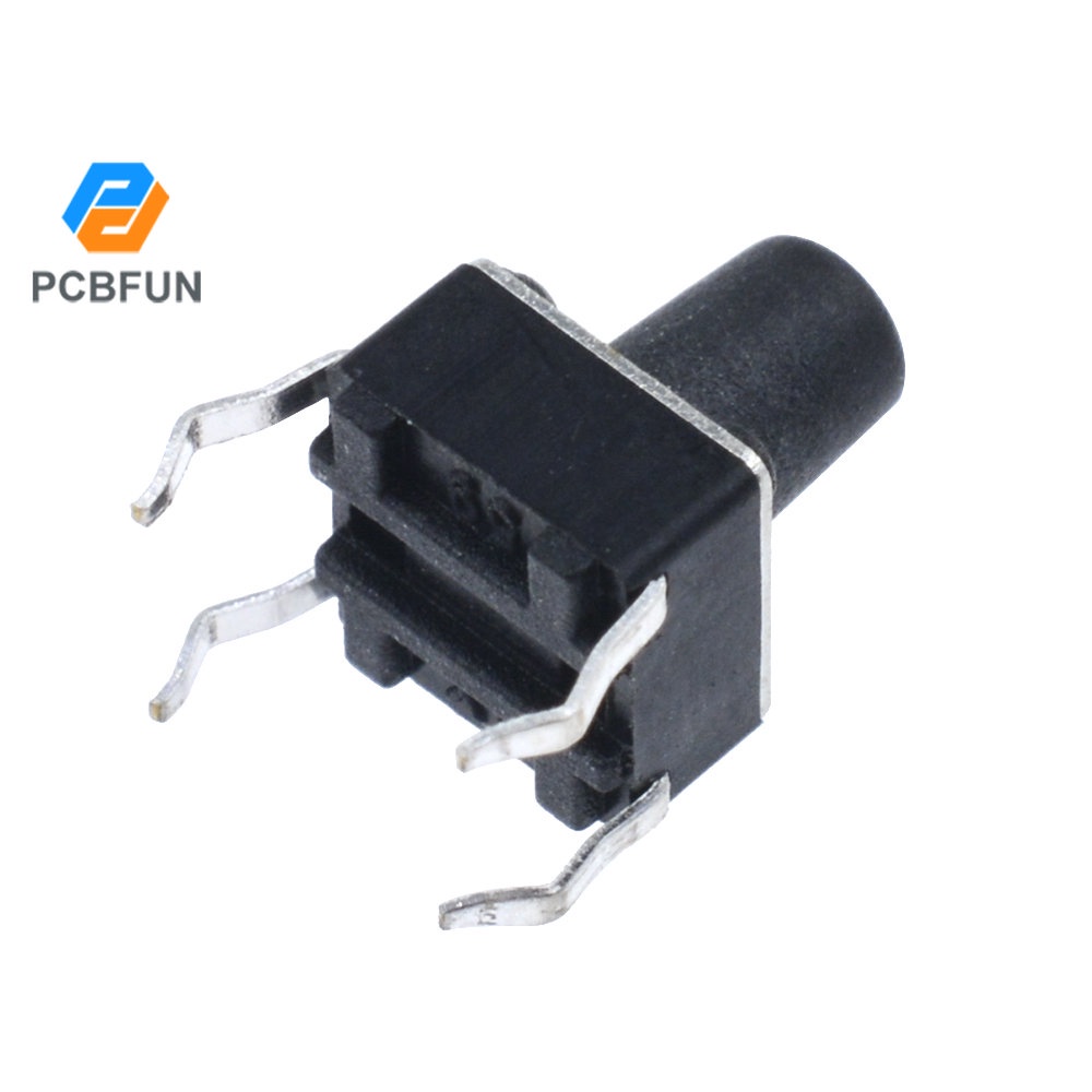 Set 20 Công Tắc Nhấn 4 Chốt 6x6 X 8mm Tiện Dụng