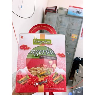 Hộp kẹo gừng tết Mới ( Hộp 2 gói)