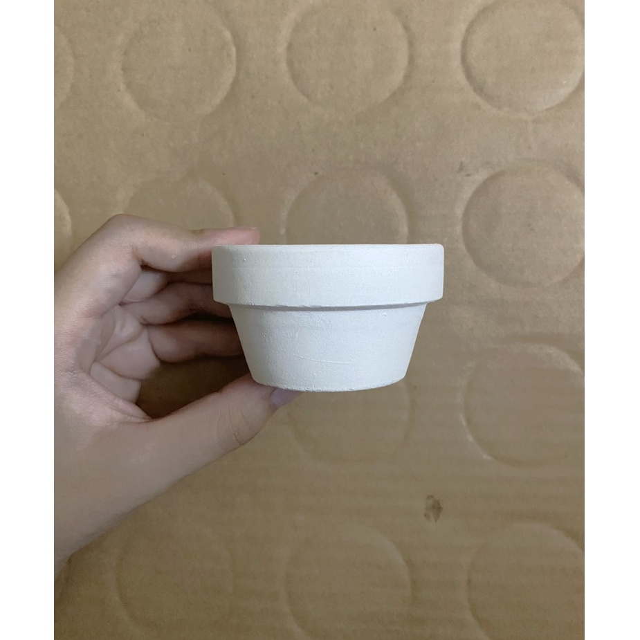 Chậu đất nung 3.5x6, 6x6, 8x8 - chậu mini trồng sen đá, xương rồng / chậu nâu đất: 4x6, 5x5, 7x6, 7x7,..