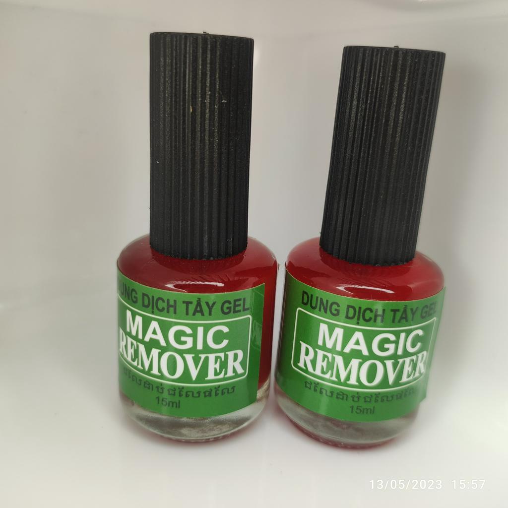 Nước ủ tháo phá gel Magic Remove 15ml  / Sơn phá gel cực mạnh