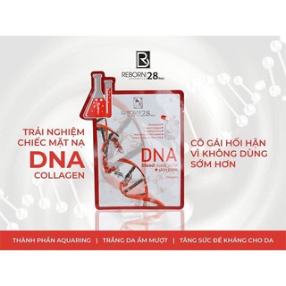 [NHẬP KHẨU USA CHÍNH HÃNG] Mặt nạ huyết tương DNA - Collagen tươi DNA blood mask facial + skin clinic 25ml