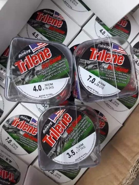 cước câu cá trilene cước cá mập 300m