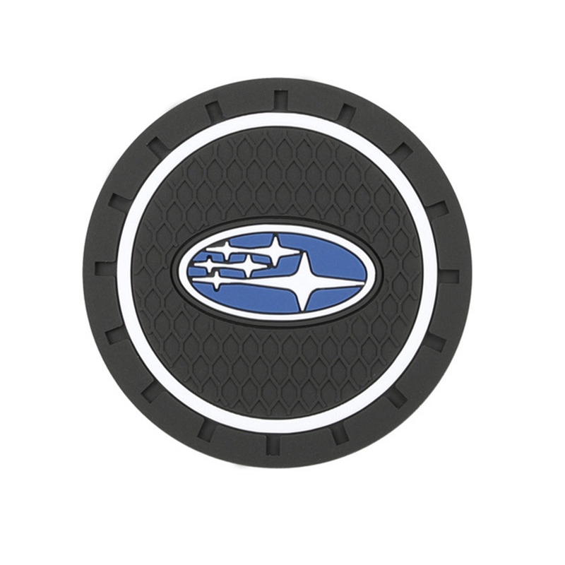Tấm lót ly silicone chống trượt trang trí nội thất xe hơi Subaru Legacy Outback Forester Impreza Wrx Brz Subaru Xv