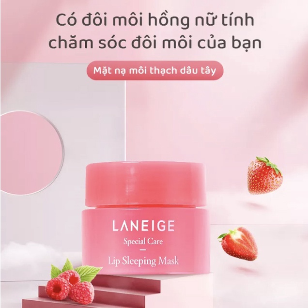 Mặt Nạ Ngủ Môi Laneige Lip Sleeping Mask 3g Mẫu Mới [ Chuẩn Auth ]