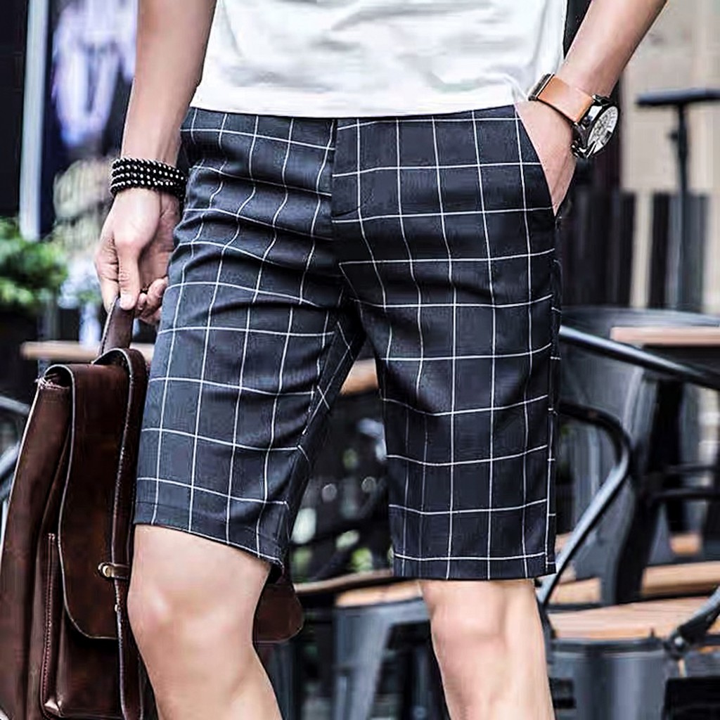 Quần short kaki co giãn 4 chiều kiểu tây âu