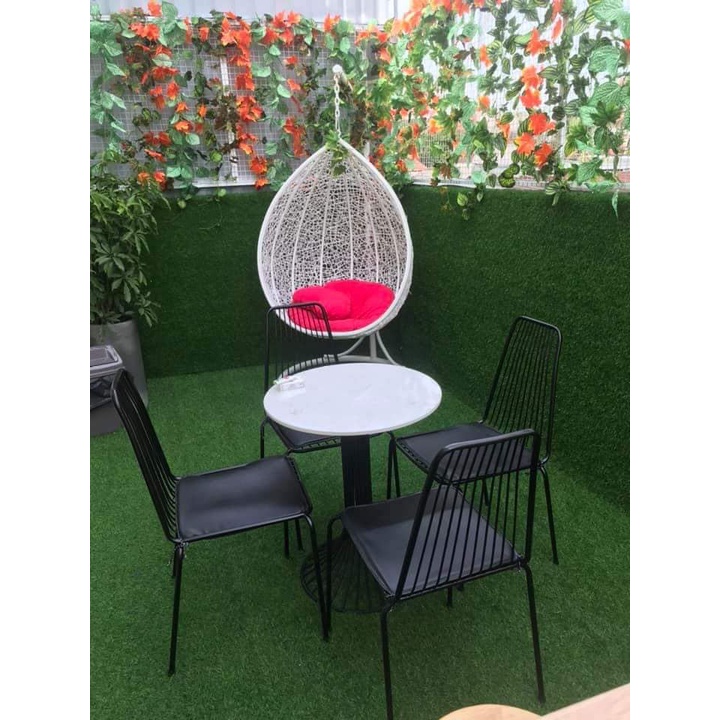 Xích Đu Trứng, Chịu Trọng Lượng 250Kg ,Nệm Nhiều Màu, Trang Trí Phòng Khách, Phòng Ngủ, Sân Vườn, Ngoài Trời