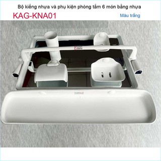Gương nhà tắm 6 món