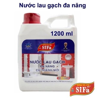 Nước lau gạch, tẩy xi măng đa năng tẩy cũ thành mới Sifa 1200ml