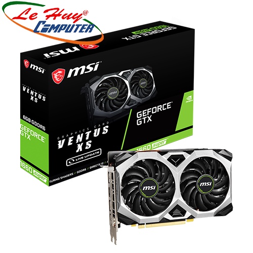 Card Màn Hình - VGA MSI GTX 1660 SUPER VENTUS XS 6GB GDDR6