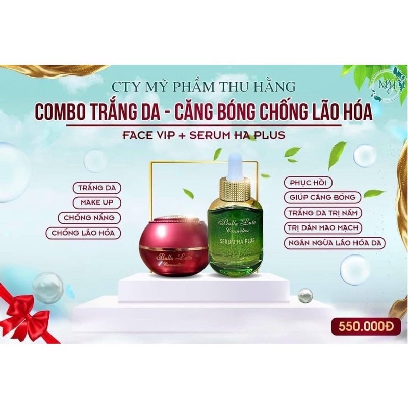 COMBO FACE VIP SERUM BALLA LUTA