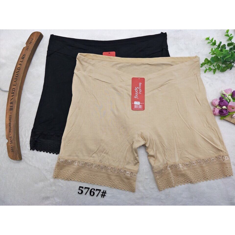 Quần váy bầu cotton Beautiful Spring 5767 – Quần chống cọ xát, co giãn 4 chiều, ôm bụng bầu