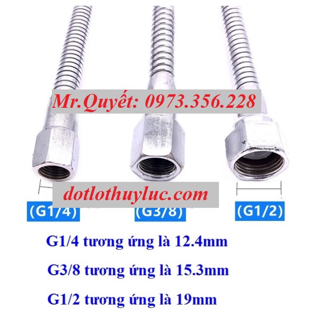 Vòi tưới nguội kim loại ren ngoài 12mm, ống phun nước làm mát bằng kim loại ren ngoài 1/4 inch