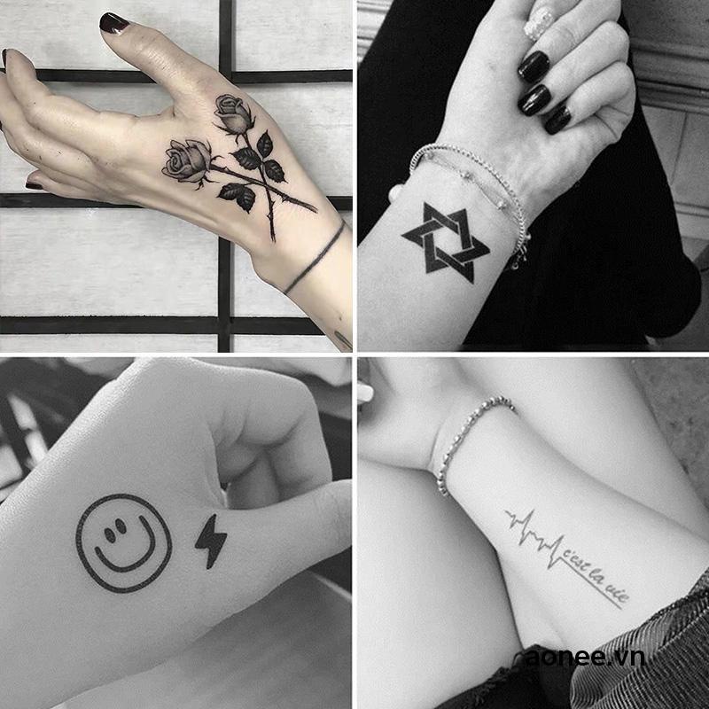 ✨✨Hình Xăm Dán Bán Vĩnh Viễn Lâu Trôi 2 Ngày Độc Đáo