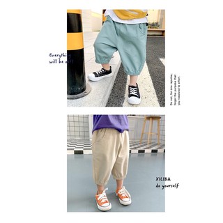 Quần Kaki lửng phong cách Hàn Quốc cho bé