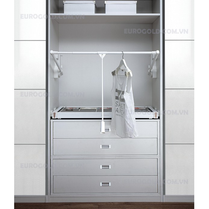 KỆ TREO QUẦN ÁO DI ĐỘNG EUA11080 THƯƠNG HIỆU EUROGOLD