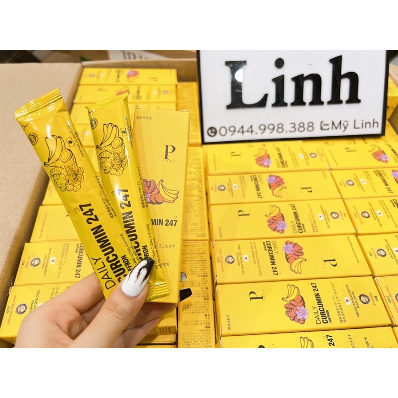 Thạch Nghệ Saffron Vị Chuối thạch curcumin 247